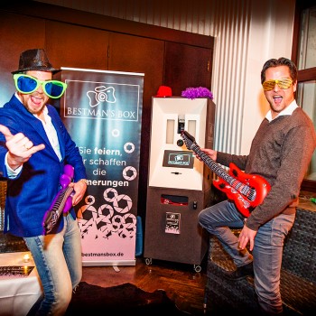 Echtes Fotobox-Bild der BestMan’s Box – Fotobox mieten Germersheim